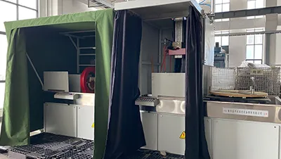 Macchina per prove con particelle magnetiche (MT)