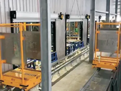 Riduttori di velocità cicloidali per sistemi di trasporto di materie plastiche RGV